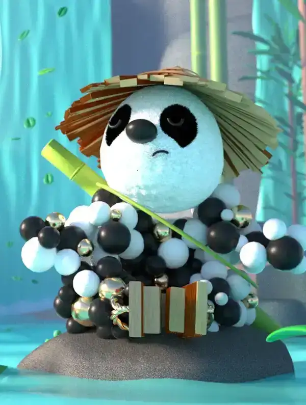Legendary Panda Warrior